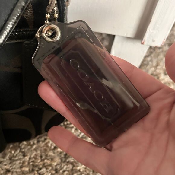 COACH Black & Brown Signature Poppy Shoulder Bag Y2K No. K0926-14562 - Picture 12 of 12